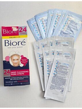 Biore Deep Cleansing Pore Strips Combo Pack